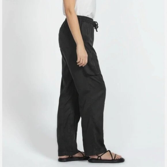 Johnny Was Cargo Pants Leeshie Workwear Black Size XS Boho - Picture 2 of 9